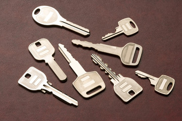 さまざまな種類の鍵