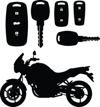 バイクの鍵