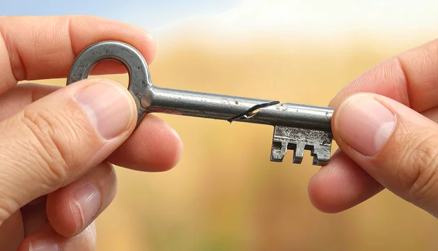 折れた鍵